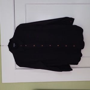 Ilana Kohn Swan Shirt in Ink (Cotton) Large Excellent Condition